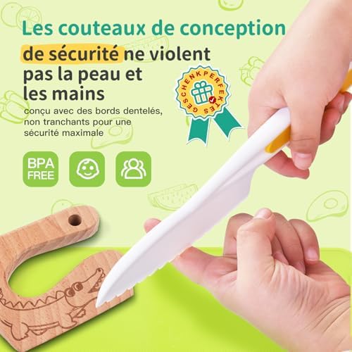 Vue 3 de Euryung Kit Couteaux Securite