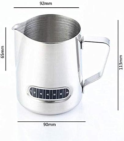 Vue 5 de Pichet Lait Inox Temperature