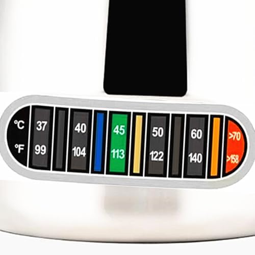Vue 6 de Pichet Lait Inox Temperature
