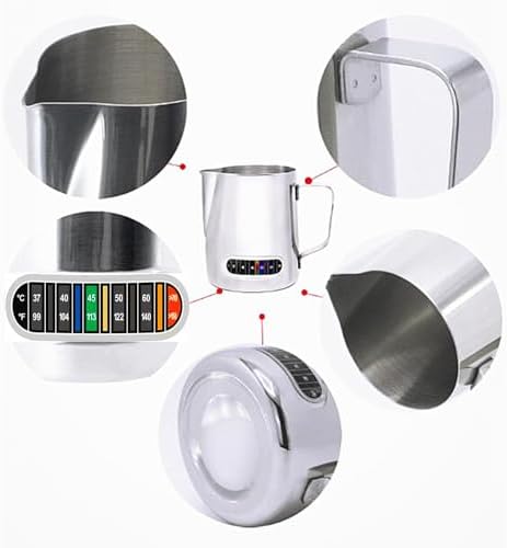 Vue 7 de Pichet Lait Inox Temperature