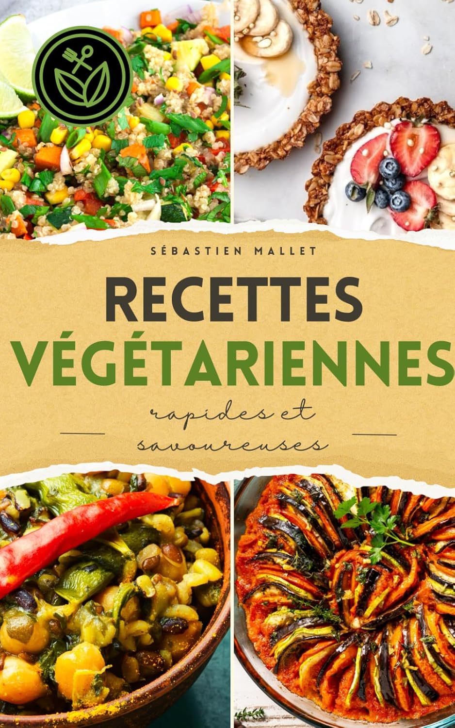 Vue 4 de Recettes Veganes Salees Et