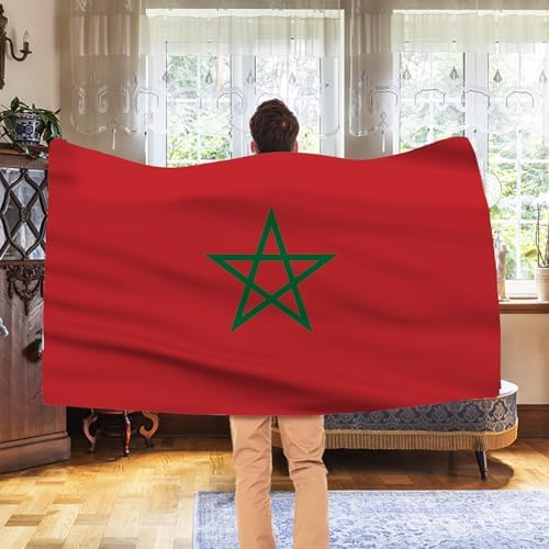 Vue 5 de Ahfulife Grande Drapeau Maroc