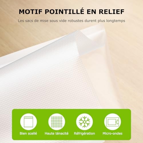 Vue 4 de Bonsenkitchen Sacs Sous Vide