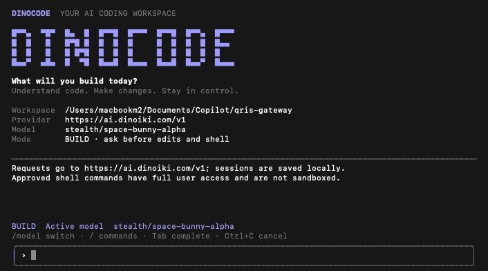 Dinocode: Asisten AI Coding Terminal dengan Lebih dari 80+ AI Model