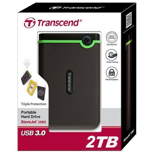 Transcend 2TB External Hard Drive 1