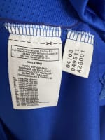 Real Madrid 2008/09 Match Worn / Issued Shirt — Rafael van der Vaart, Size XL — match wear detail