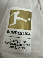 Bayern München 2019 Match Worn / Issued Shirt — Leon Goretzka — size label