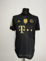 Bayern München 2021 Match Worn / Issued Shirt — Marc Roca — back nameset