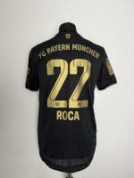 Bayern München 2021 Match Worn / Issued Shirt — Marc Roca — front