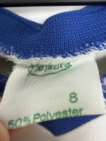 DDR East Germany 1980 Match Worn / Issued Shirt — Size L — sponsor detail