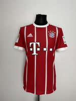 Bayern München 2017 Match Worn / Issued Shirt — Douglas Costa — back nameset