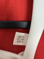 Bayern München 2017 Match Worn / Issued Shirt — Douglas Costa — sleeve detail