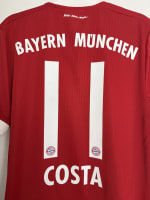 Bayern München 2017 Match Worn / Issued Shirt — Douglas Costa — certificate of authenticity