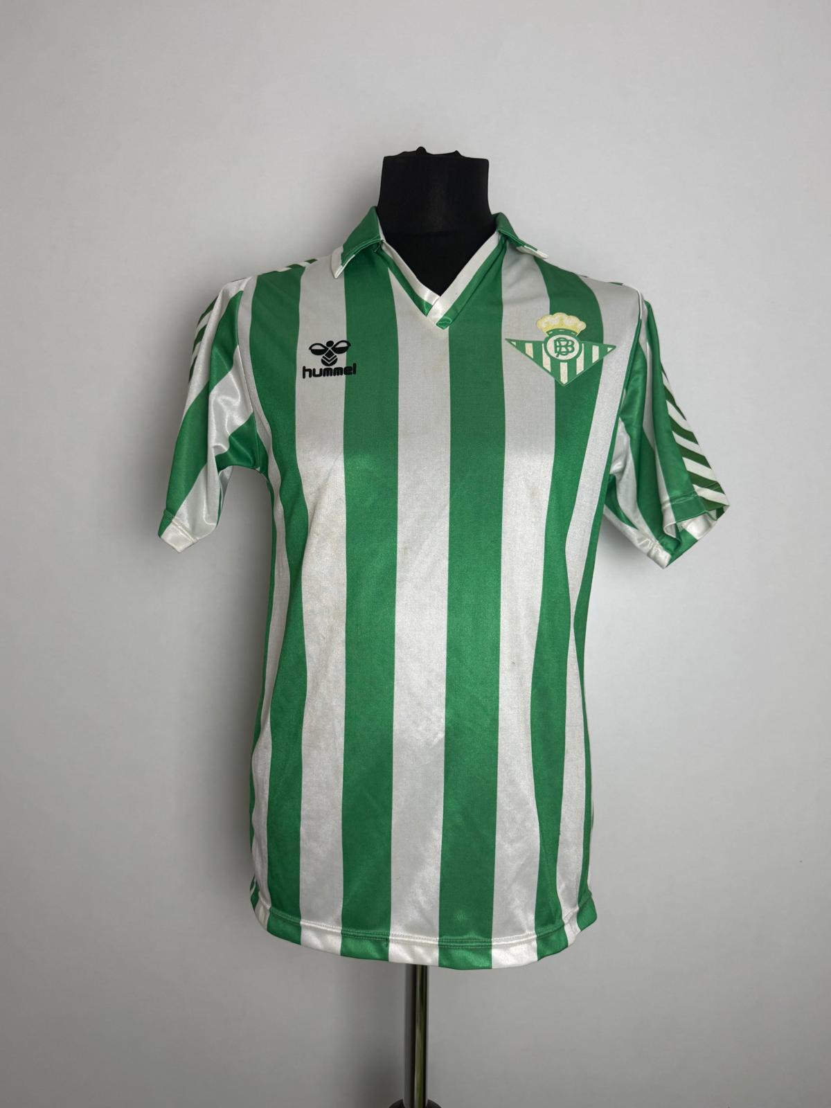 Real Betis 1987/88 Home Shirt — Vintage Spanish Original, Size M