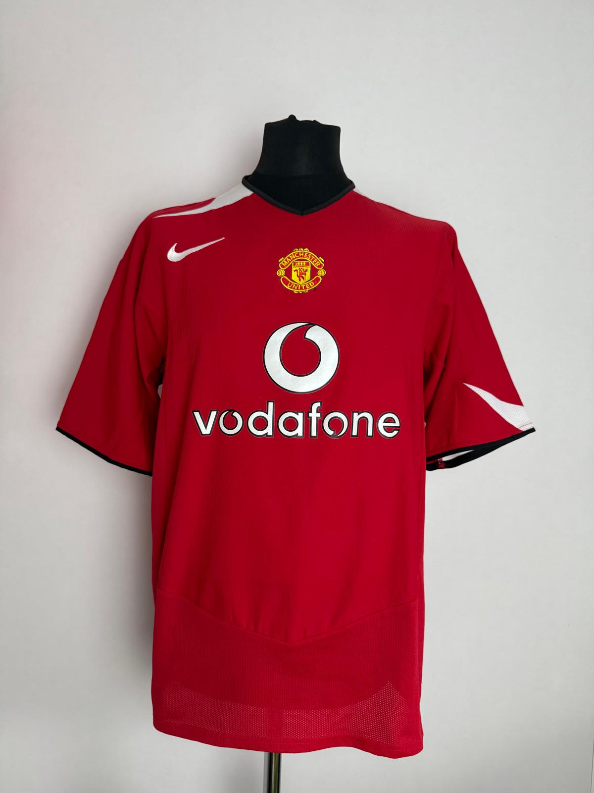 Manchester United 2005/06 Home Shirt — Vintage Original, Size XL
