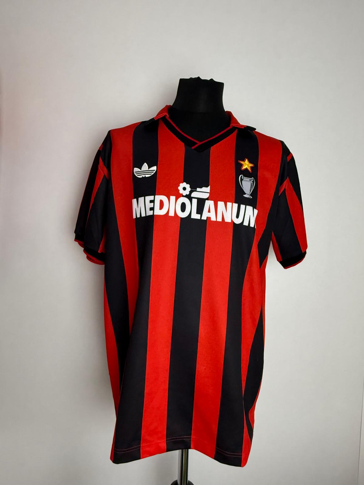 AC Milan 1990/91 Home Shirt — Vintage Original, Size XL