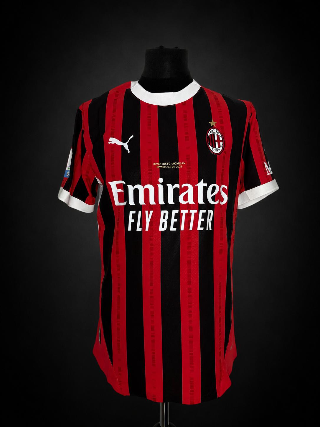 Tijjani Reijnders — Match Worn / Issued (Super Cup SF)