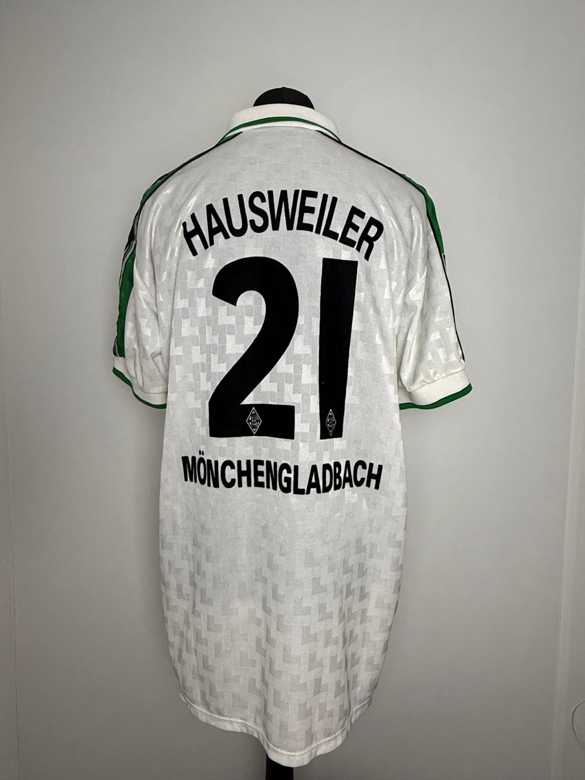Borussia Mönchengladbach 1999/2000 Match Worn Shirt — Hausweiler, with COA — photo 2
