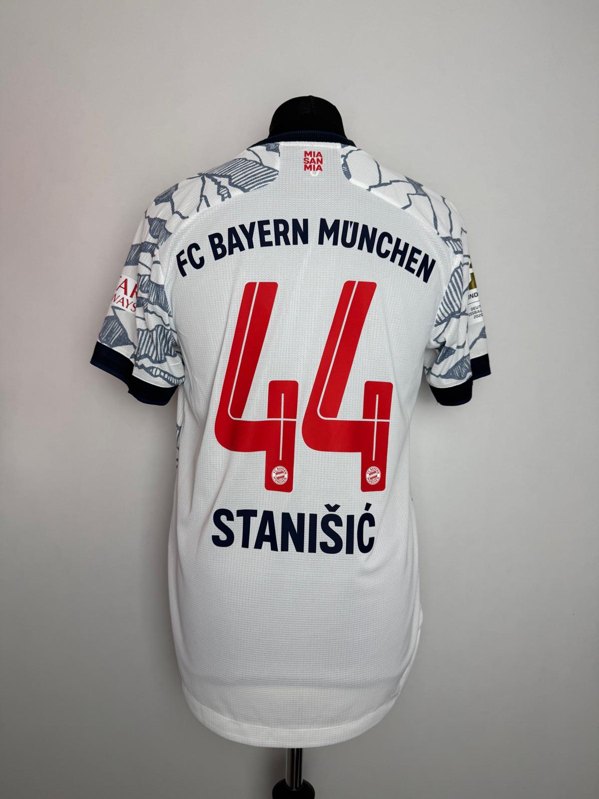 Bayern München 2020/21 Match Worn Shirt — Josip Stanišić, with COA — photo 2