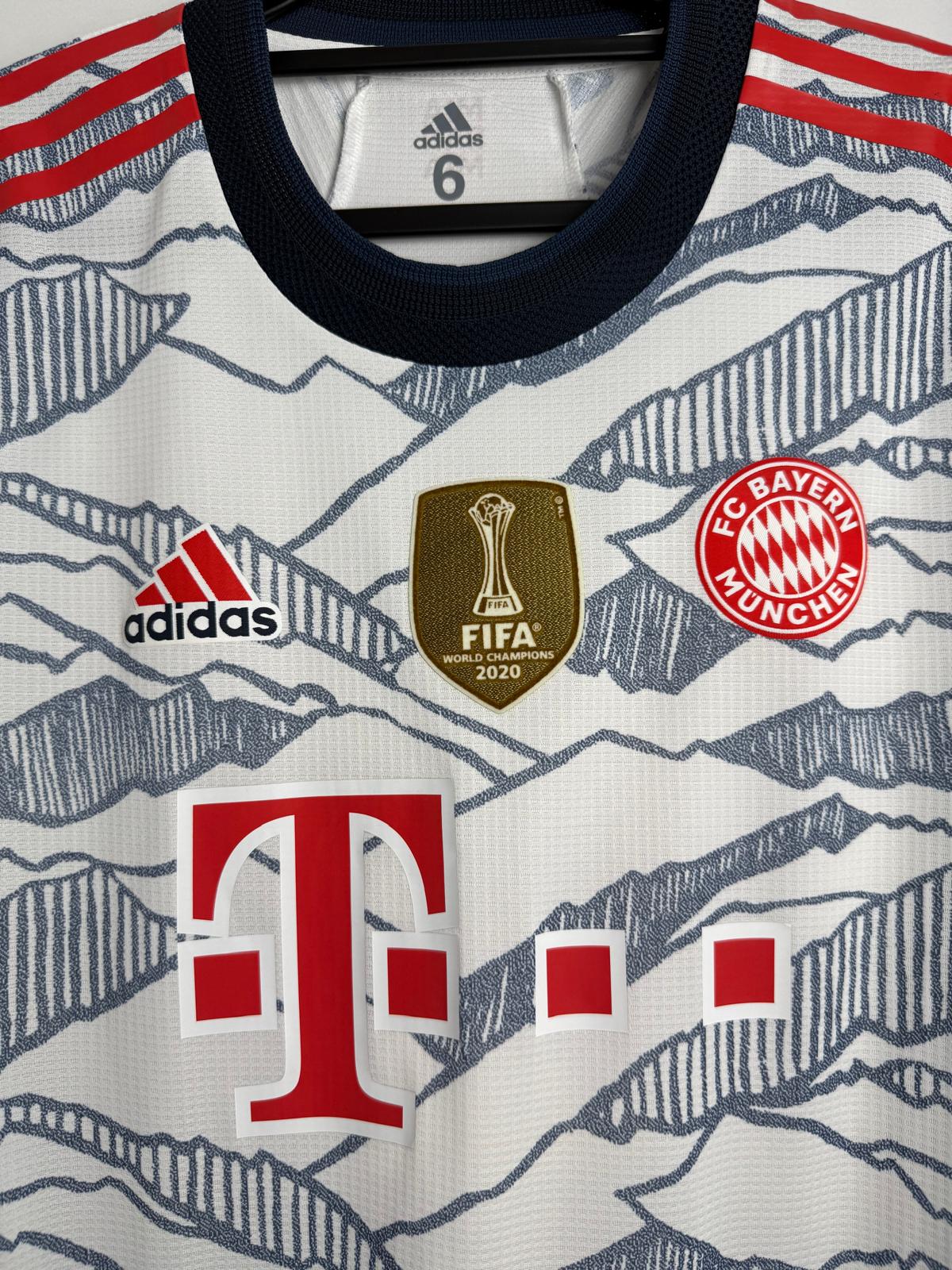 Bayern München 2020/21 Match Worn Shirt — Josip Stanišić, with COA — photo 3