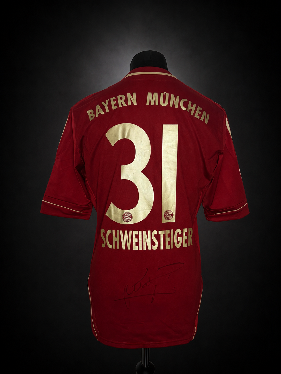 Bastian Schweinsteiger — Match Worn / Issued, Signed — photo 2