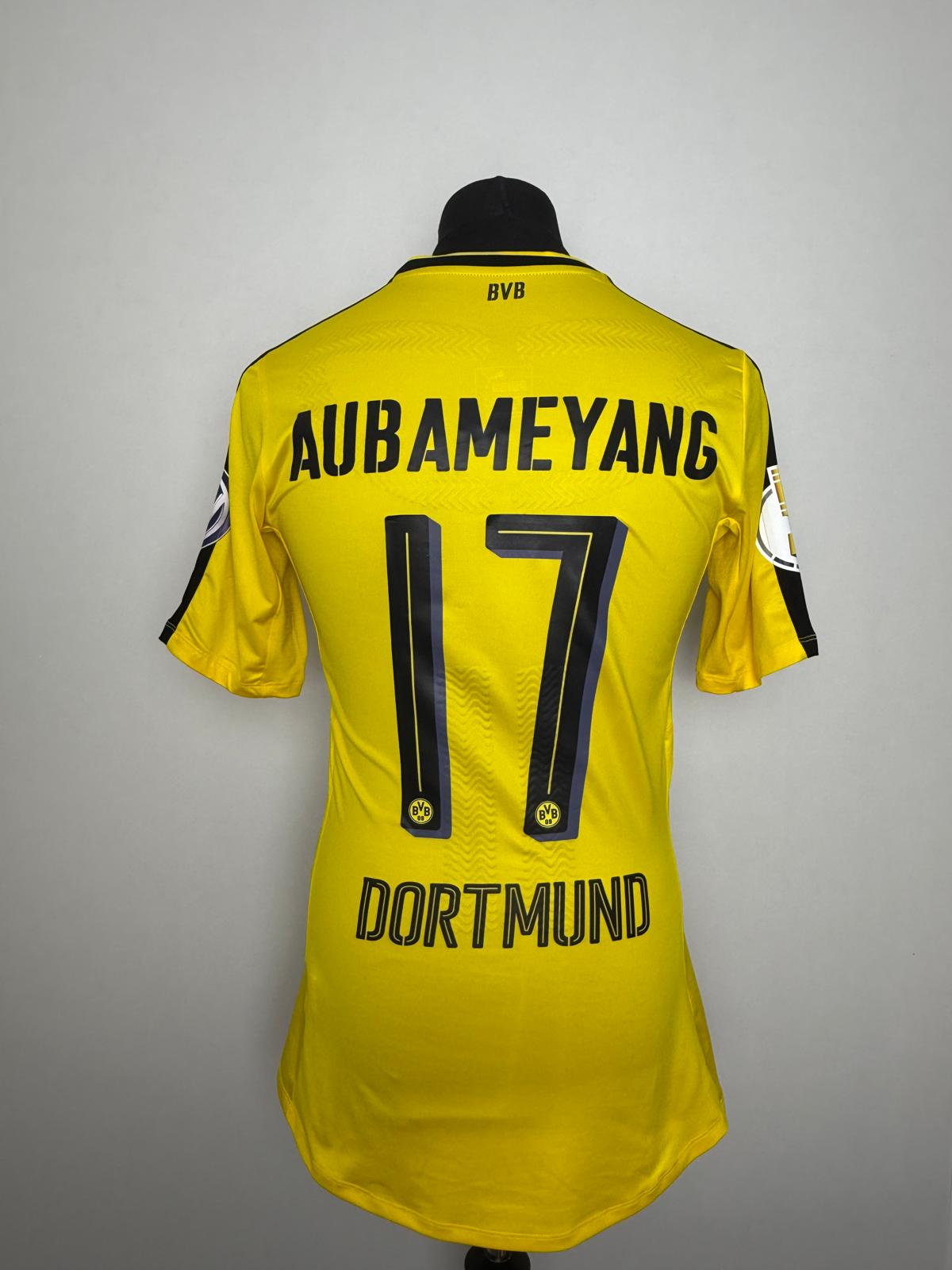 Borussia Dortmund 2016/17 Home Shirt — Pierre-Emerick Aubameyang, Match Worn / Issued