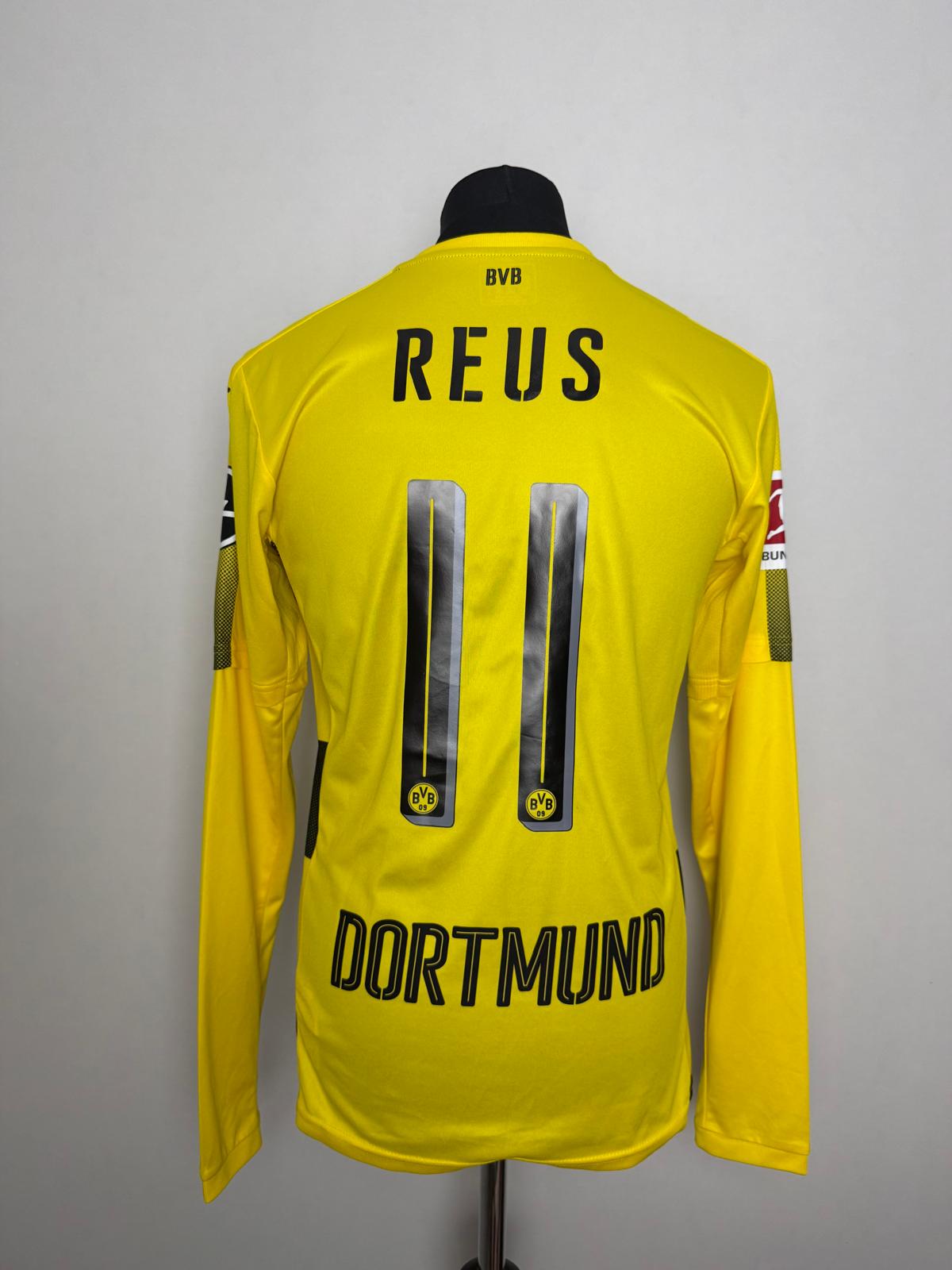 Borussia Dortmund 2017/18 Home Shirt — Marco Reus, Match Worn / Issued