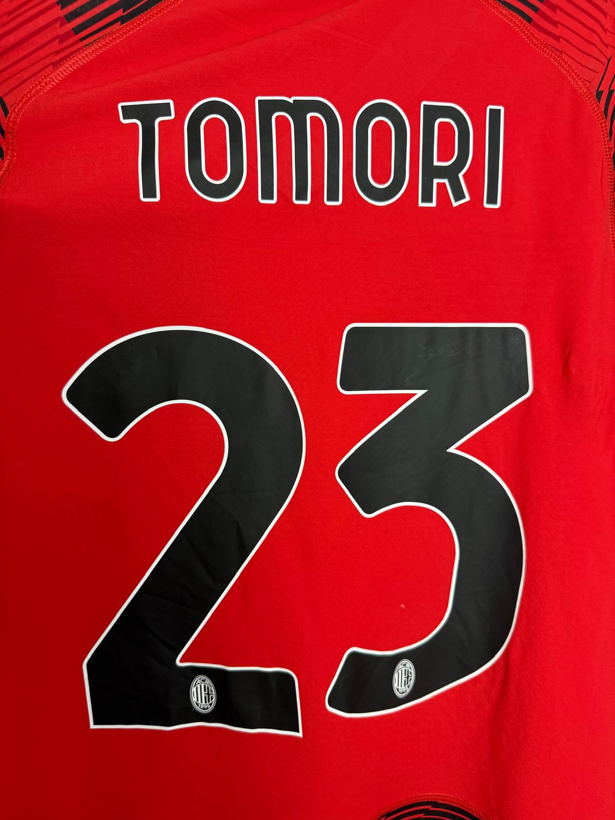 AC Milan 2023/24 Match Worn Shirt — Fikayo Tomori, with COA — photo 7