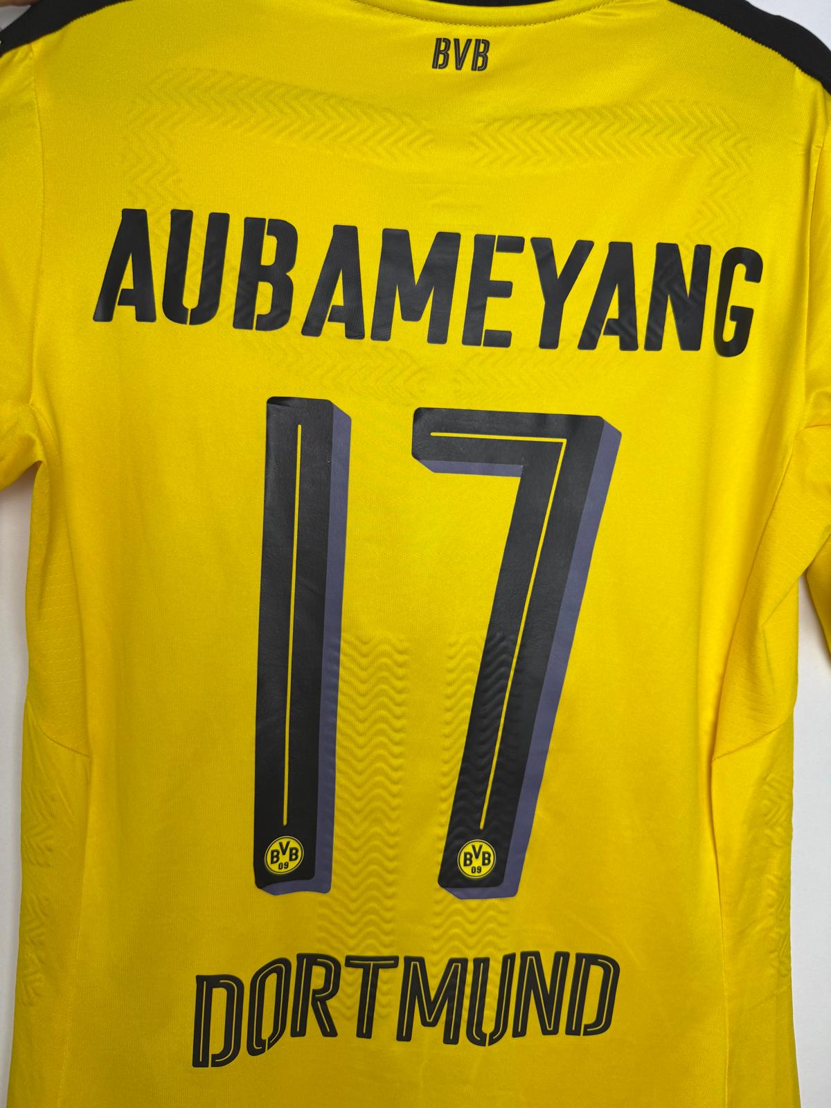 Borussia Dortmund 2016/17 Home Shirt — Pierre-Emerick Aubameyang, Match Worn / Issued — photo 3