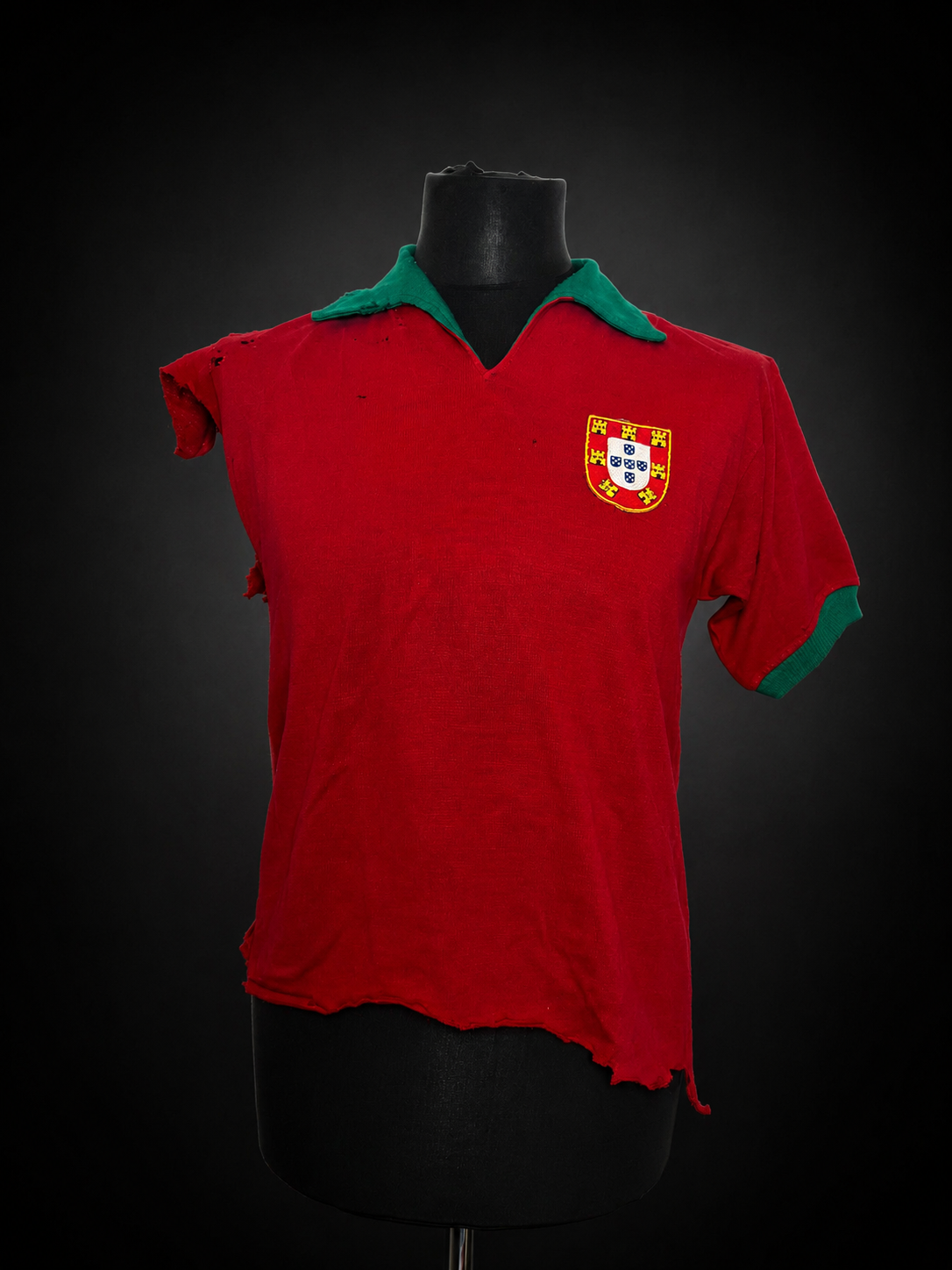 Portugal 1970s — Match Worn Home Shirt #16