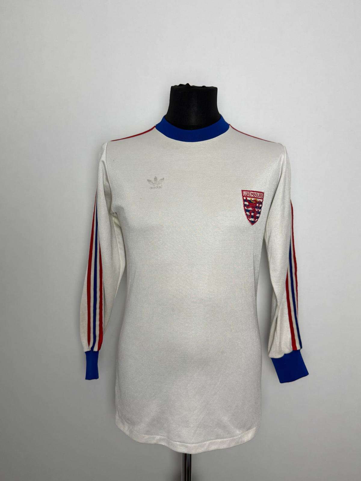 Luxembourg 1976 Match Worn Shirt — Jean-Louis Margue, Size M