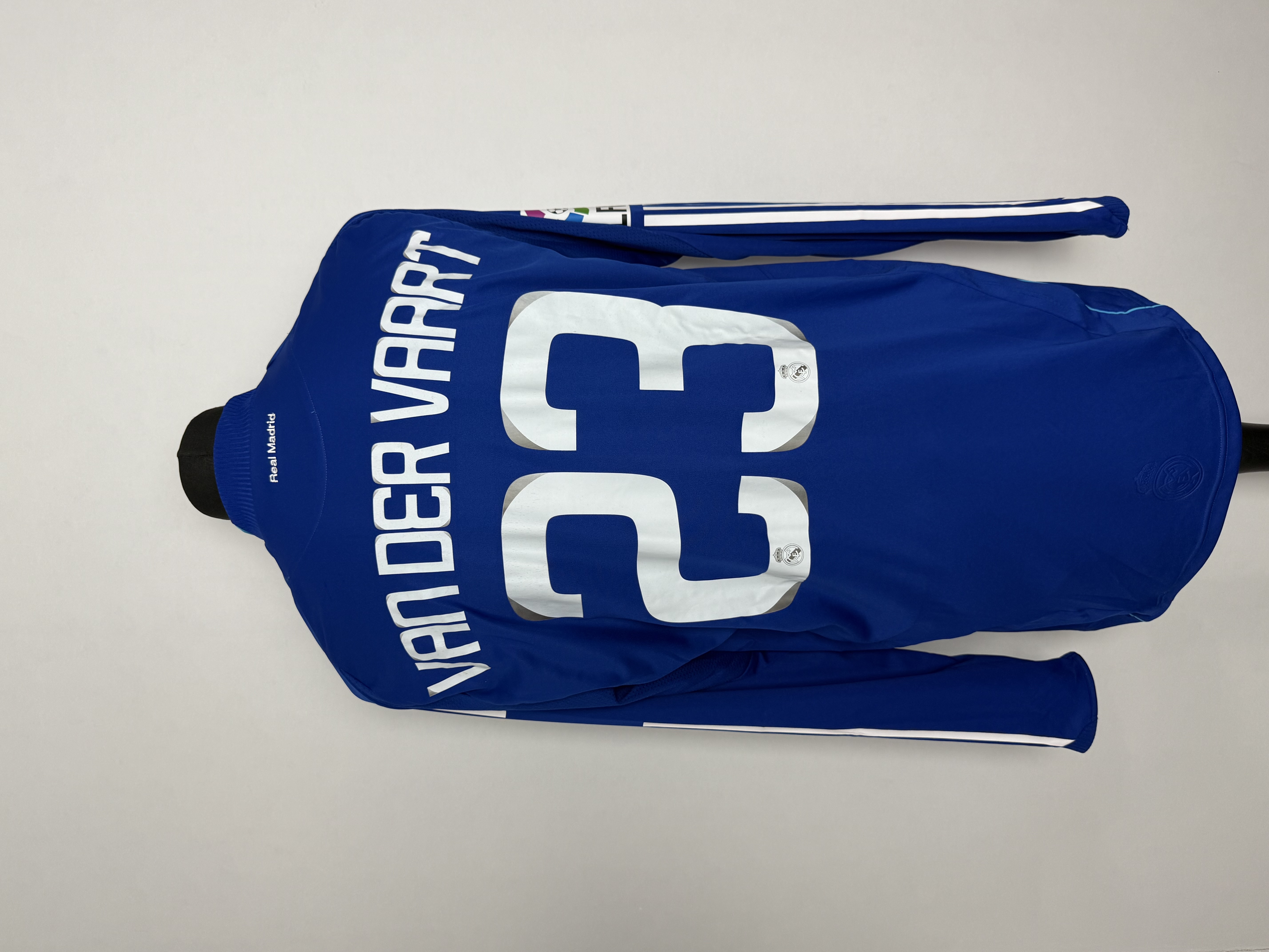 Real Madrid 2008/09 Match Worn / Issued Shirt — Rafael van der Vaart, Size XL