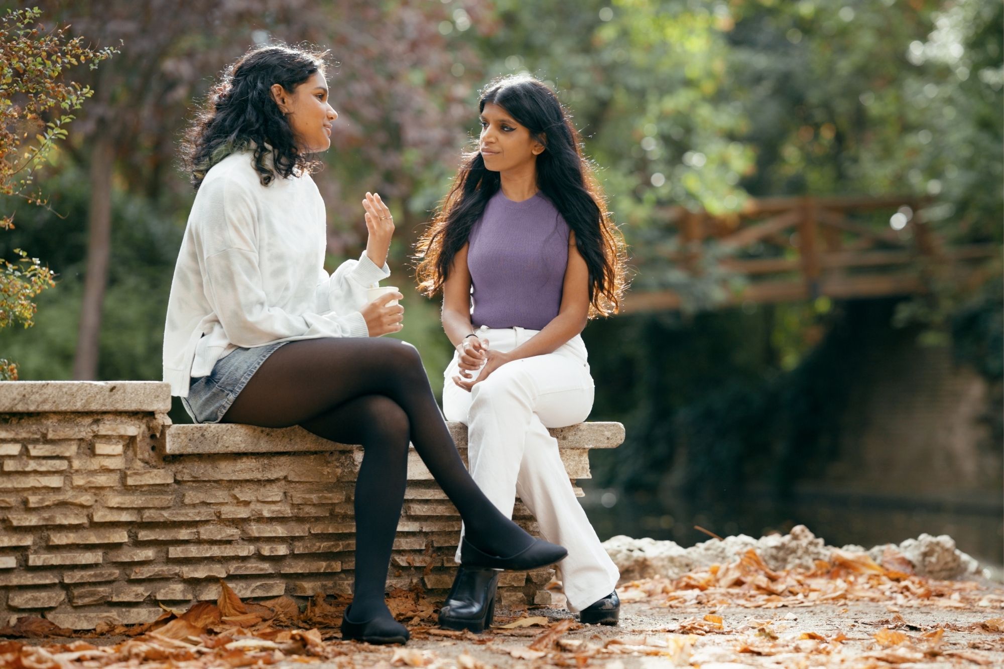 Woman in therapy session with warm light