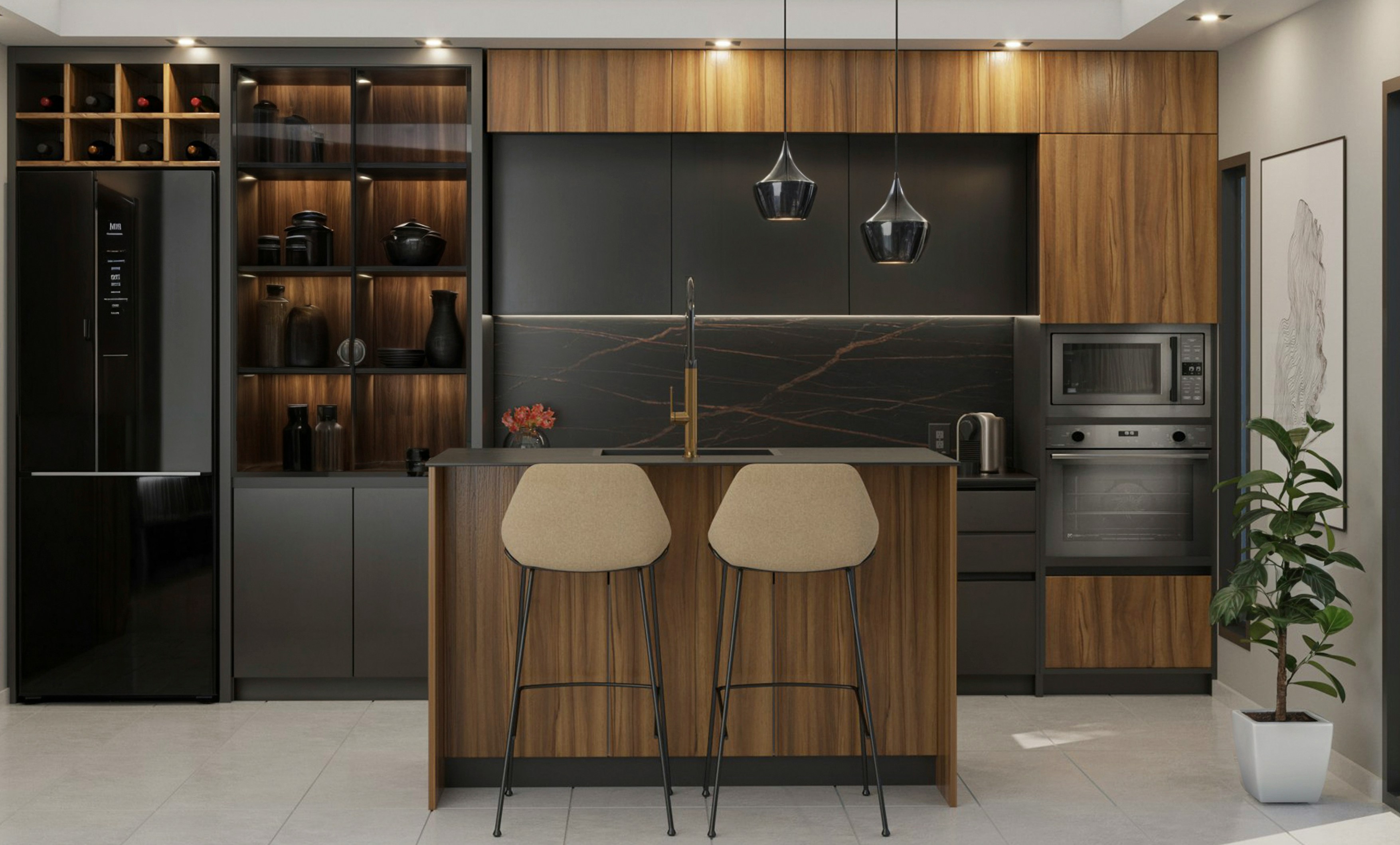Leather Sofa Set