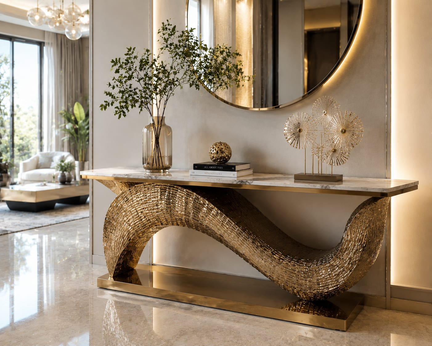 9 Sculptural Console Table Ideas for a Statement Entryway (2026) 9 Sculptural Console Table Ideas for a Statement Entryway (2026)
