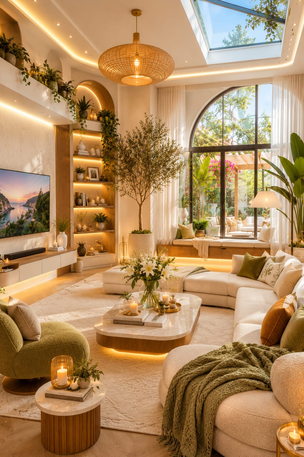 10 Warm Organic Living Room Ideas 10 Warm Organic Living Room Ideas