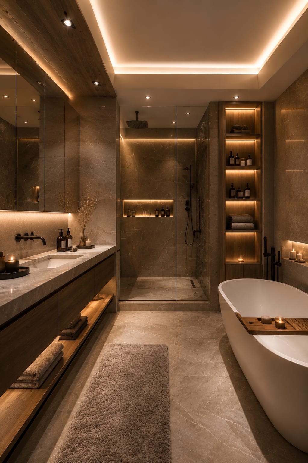 8 Warm Organic Spa Bathroom Ideas 8 Warm Organic Spa Bathroom Ideas