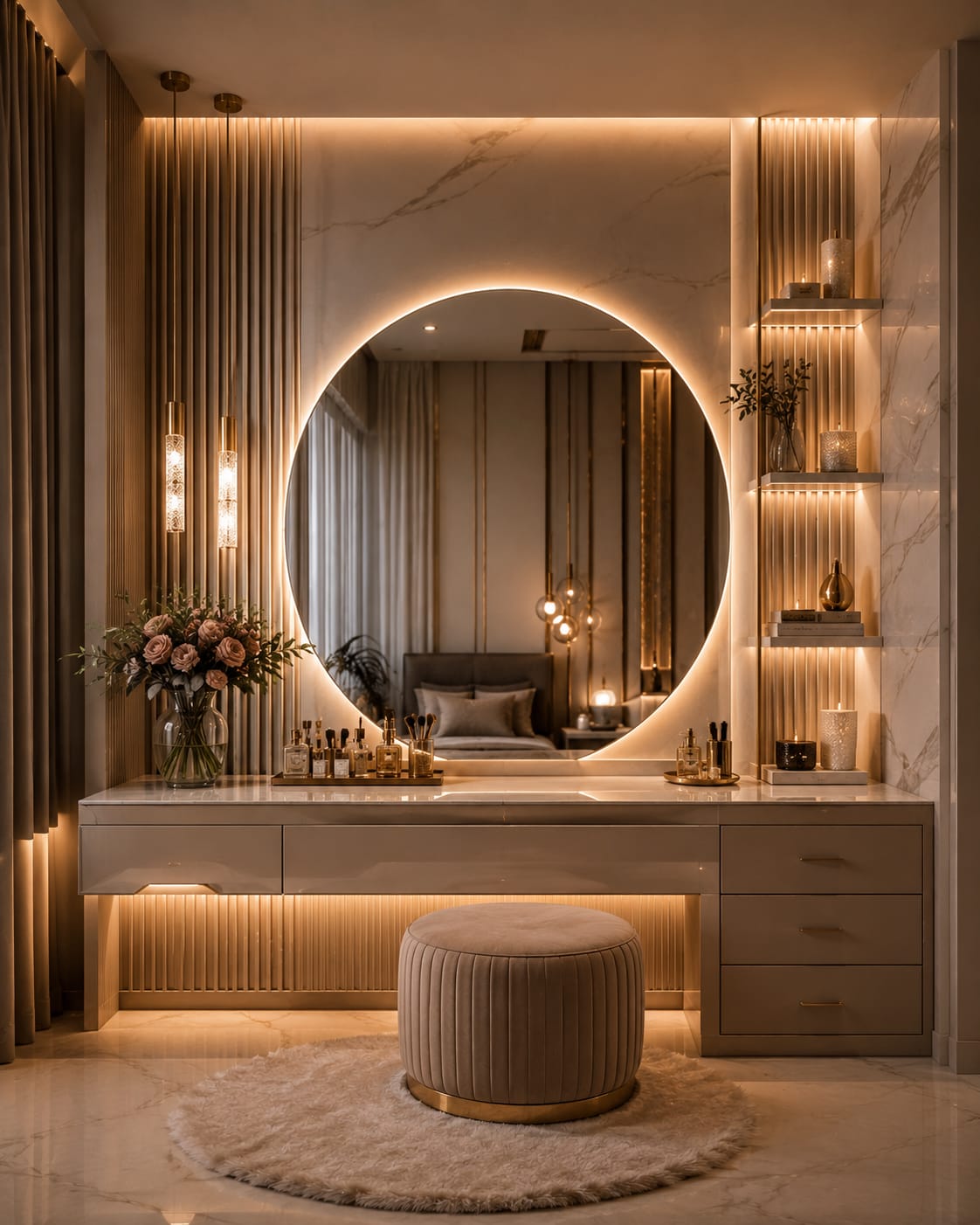 5 Bedroom Vanity Ideas with Backlit Mirrors for 2026 5 Bedroom Vanity Ideas with Backlit Mirrors for 2026