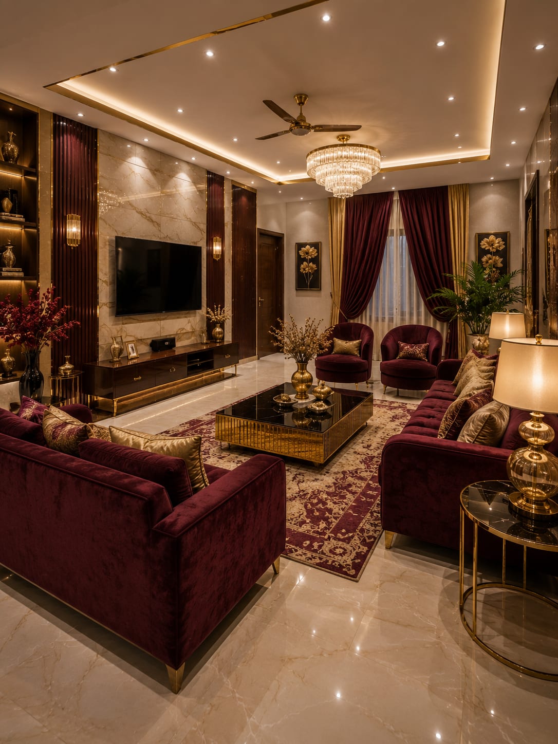 10 Glam and Gold Living Room Ideas 10 Glam and Gold Living Room Ideas
