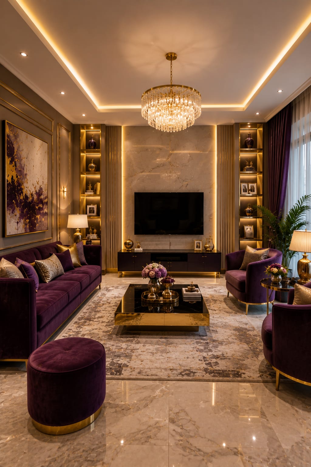 Purple and Gold Home Decor: 8 Glam, Regal Room Ideas (2026) Purple and Gold Home Decor: 8 Glam, Regal Room Ideas (2026)