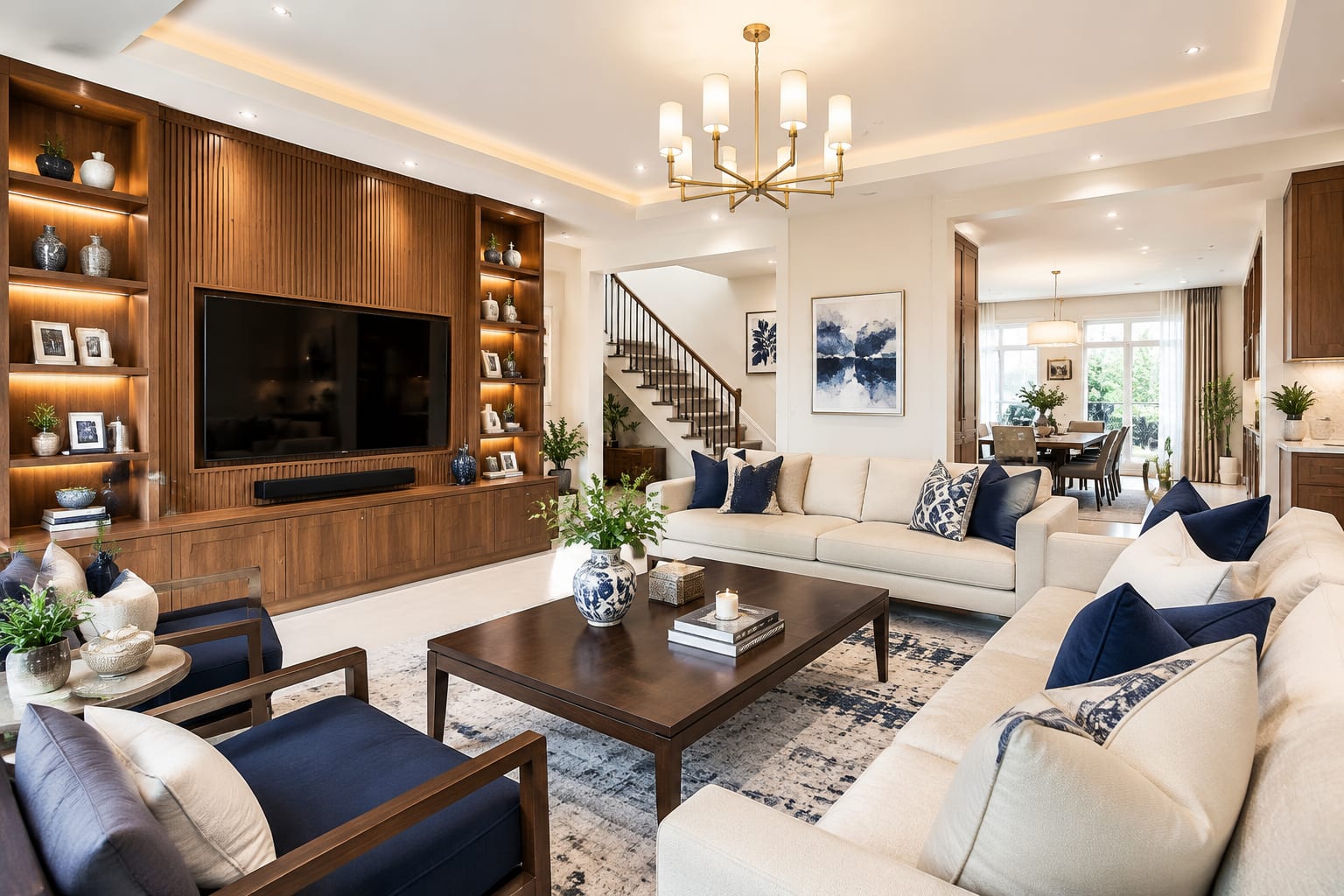 17 Wood Living Room TV Wall Ideas