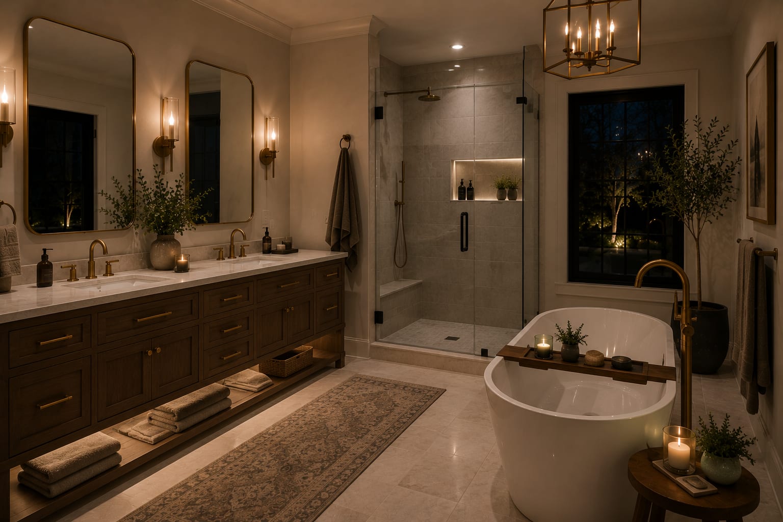 9 Marble and Glam Bathroom Ideas 9 Marble and Glam Bathroom Ideas