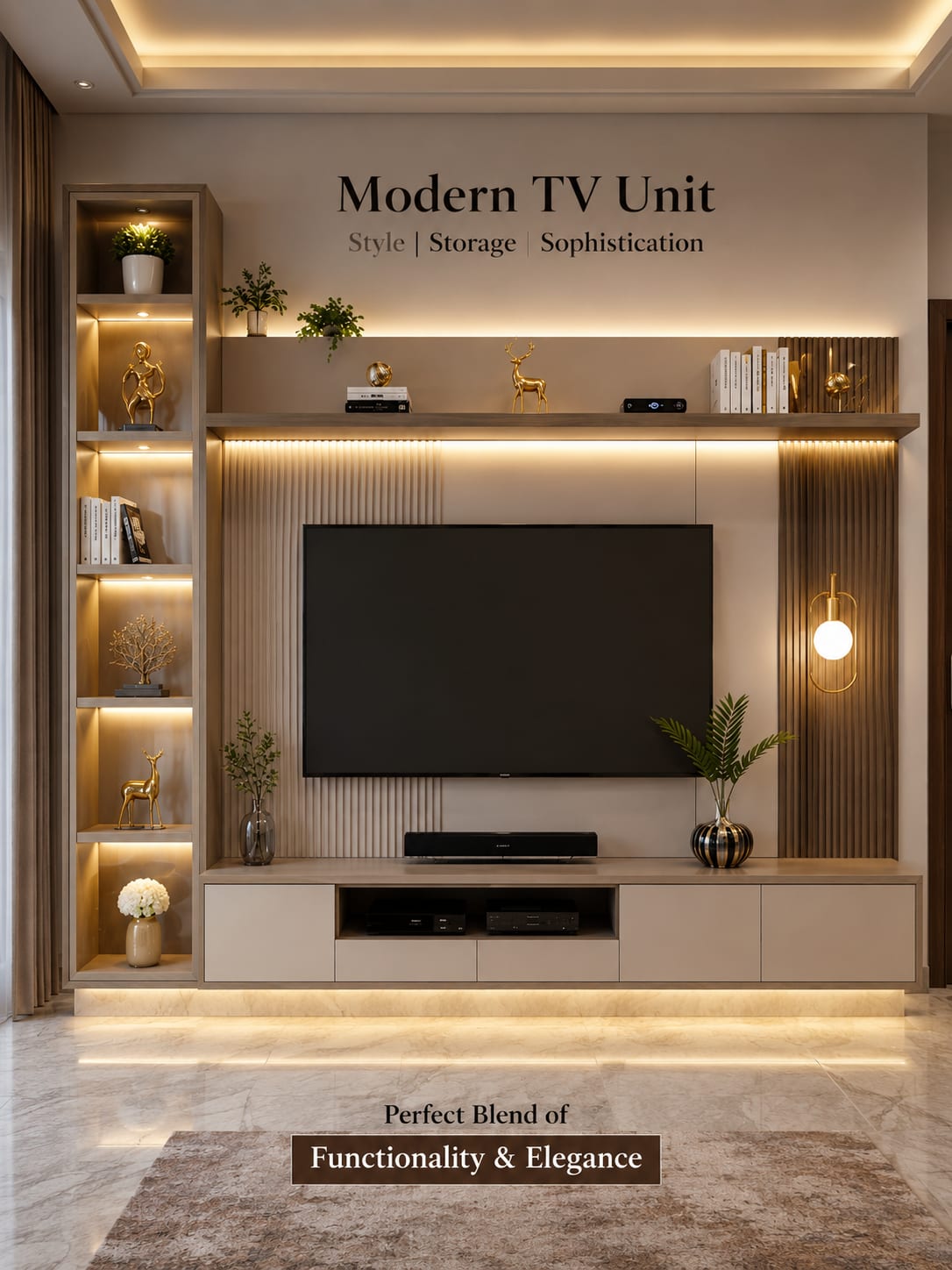 12 TV Unit Design Ideas for a Standout Feature Wall (2026) 12 TV Unit Design Ideas for a Standout Feature Wall (2026)