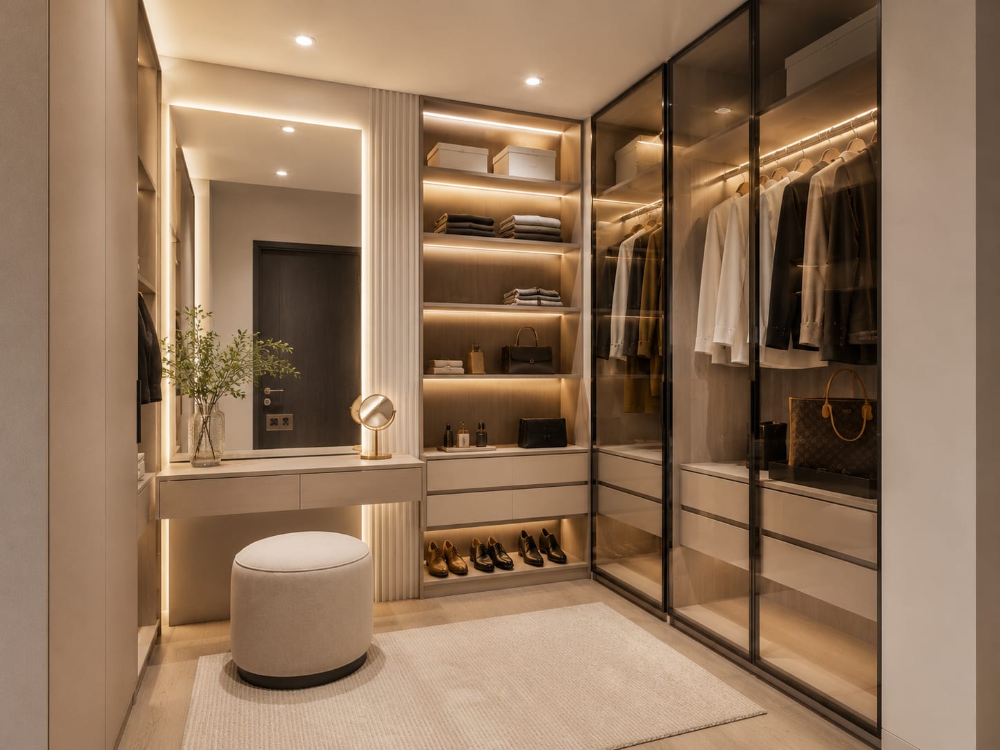 8 Dressing Room and Walk-In Vanity Ideas