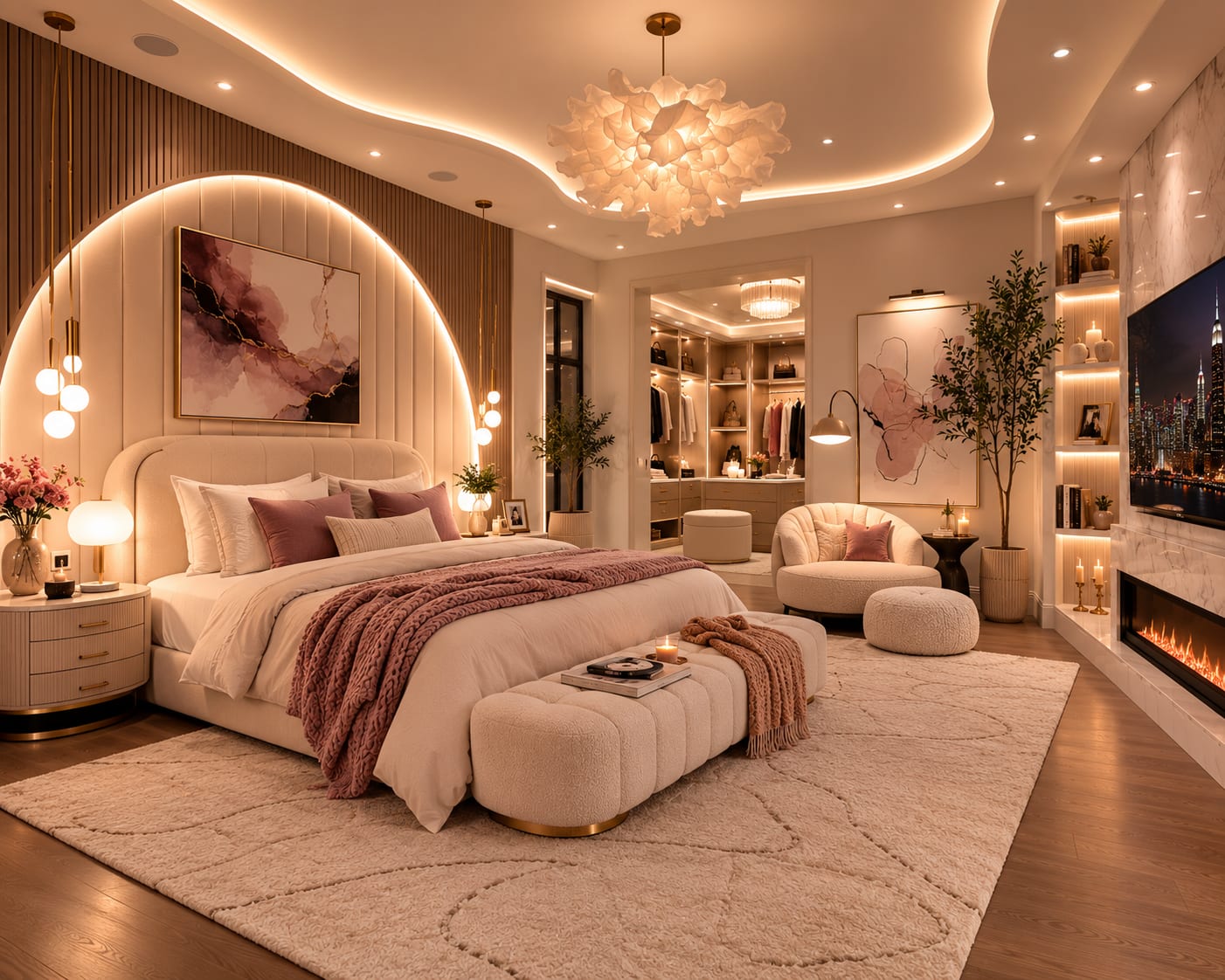 8 Blush, Gold and Glam Bedroom Ideas 8 Blush, Gold and Glam Bedroom Ideas