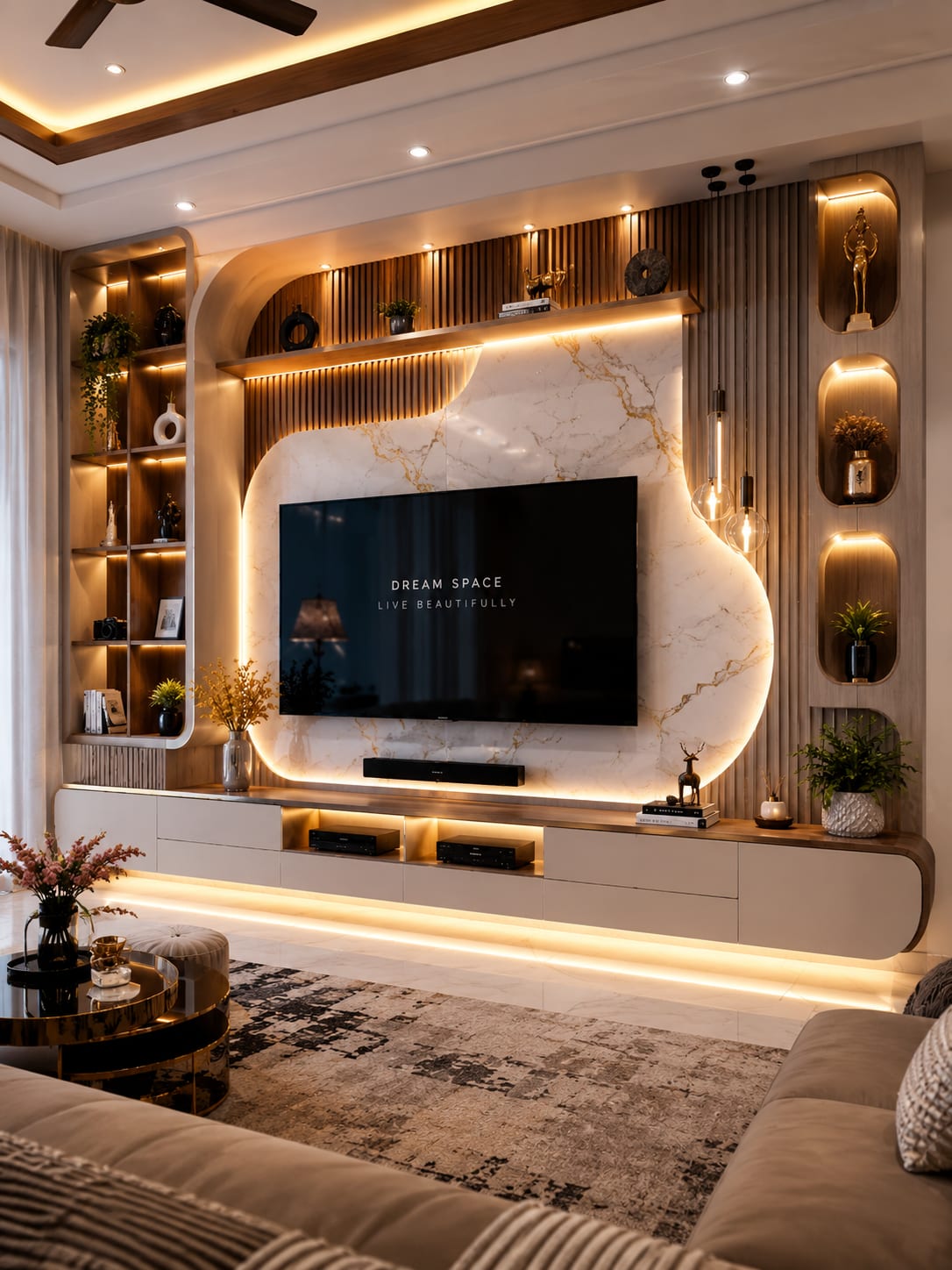 5 TV Wall Ideas That Make Any Living Room Look Expensive 5 TV Wall Ideas That Make Any Living Room Look Expensive