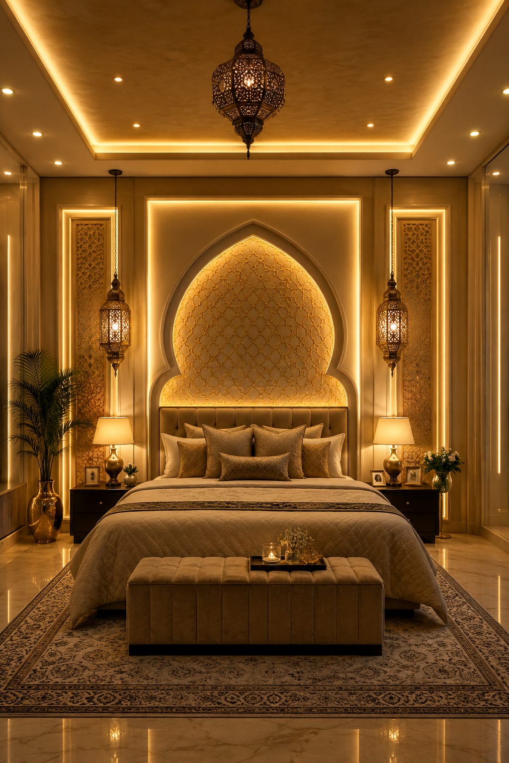 3 Arabian-Inspired Bedroom Ideas