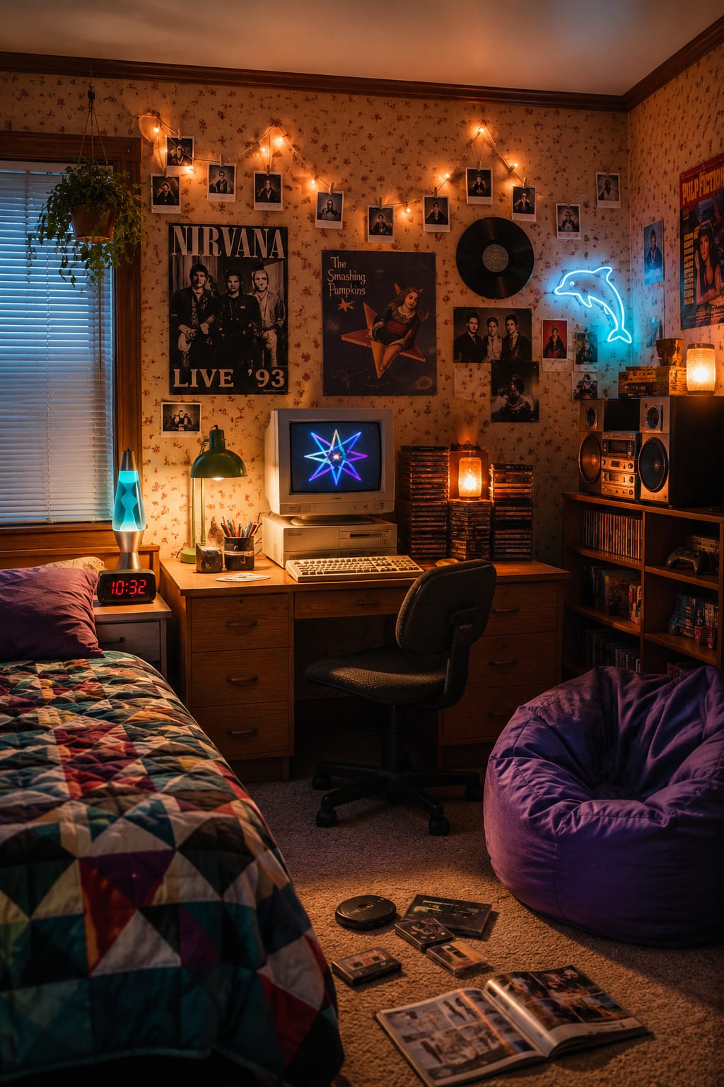 9 Retro 90s and Y2K Teen Bedroom Ideas That Still Feel Personal 9 Retro 90s and Y2K Teen Bedroom Ideas That Still Feel Personal