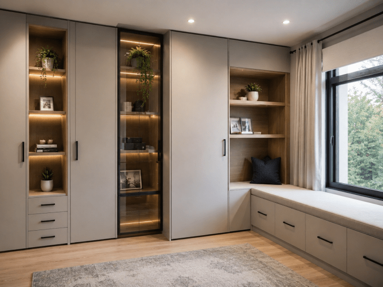 Floor-to-Ceiling Built-In Wardrobes