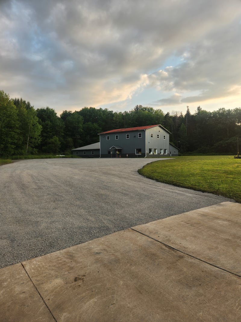 Tar and Chip Driveway Project